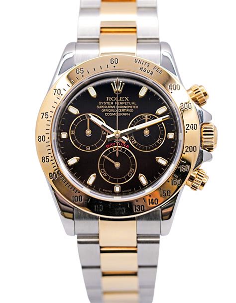 rolex daytona black face gold|Rolex daytona black dial price.